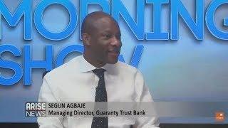 MD GTBank Segun Agbaje on the Morning Show on Arise TV