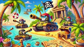 Tank Treasure Island: The Ultimate Hunt!