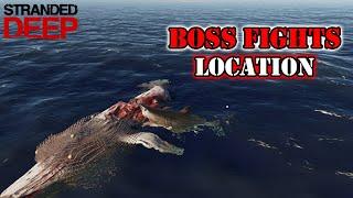 Stranded Deep // How to Find the Megalodon, Giant Squid and Giant Eel