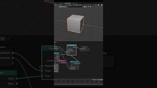 Короче говоря ГеометриНодс Blender Ввод Это вьюпорт / Уроки Blender для начинающих.