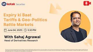 Expiry ki Baat| Volatility Alert! Nifty Outlook Amid Global Tensions & FII Sell-Off