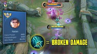 NATAN BEST BUILD 2024 - NATAN JUNGLER BEST BUILD - SKY PIERCER ITEM OP FOR NATAN - MLBB