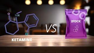 Ketamine vs 2F-Ketamine (2FDCK)