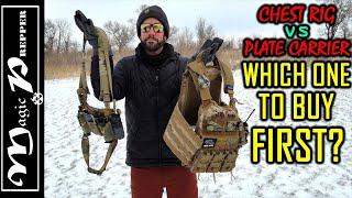 Plate Carrier vs Chest Rig | Which Should You Buy First For SHTF Prepping?