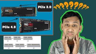 What is PCIe ? PCIe 3.0 vs PCIe 4.0 Explain in Hindi.