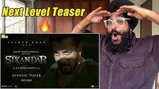 MASS SIKANDAR Teaser Reaction | Salman Khan | Sajid Nadiadwala | A.R. Murugadoss