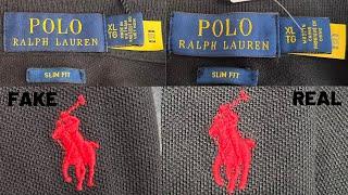 Fake vs Real Polo Ralph Lauren T-shirt / How to spot fake Polo Ralph Lauren T-shirt