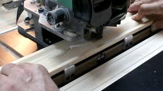 Изготовление декора на фрезерном станке. Часть 5. Making wooden molding.