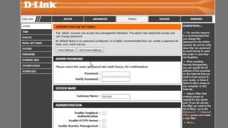 How to change your D-Link router login password