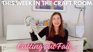 This week in the Craft Room, Cutting out T-shirts, Sewing Repairs, and Iron Talk!