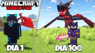 SOBREVIVI 100 DIAS en MINECRAFT HARDCORE en ICE AND FIRE