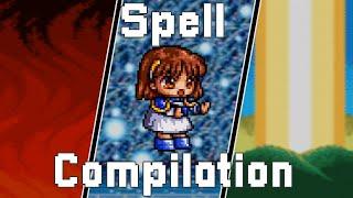 Sorcery Saga I (Madou Monogatari I) Mega Drive - Spell Compilation (All Player Spells)