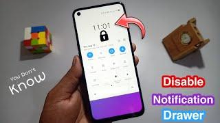 How To Disable On Lock Screen For Notification Drawer - Finally Fix Notification Bar