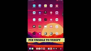 FIX Unable to Verify App  #Blacklist  #shorts #ios