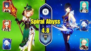 Emilie and Yelan Showcase! | Emilie Burning Team and Yelan Hypercarry Team | Spiral Abyss Floor 12