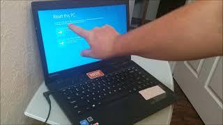 How Reset Reinstall Windows Lenovo Ideapad Factory Restore 100s 100 S740 510 720S 700 710S 730S Plus