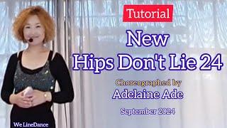 Tutorial : New Hips Don't Lie 24 linedance