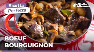 BOEUF BOURGUIGNON, un super classico della cucina francese, saporito e gustoso! RICETTA ORIGINALE 