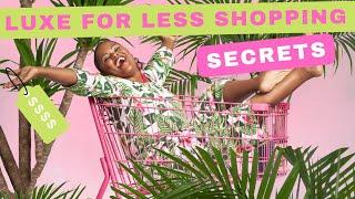 LUXE FOR LESS HOME AND EVENT PLANNING DECOR SECRETS| LIVING LUXURIOUSLY FOR LESS