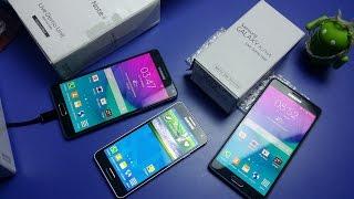 Samsung Galaxy Note 4 SM-N910X, Alpha SM-G850X Live Demo Unit распаковка. Где купить демо юнит?