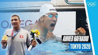  Ahmed Hafnaoui at Tokyo 2020 ‍️ | Athlete Highlights