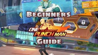 Beginners guide | everything you need to know to be the Strongest in One Punch Man: The Strongest!