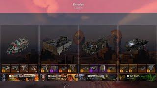 Crossout Clan War Leviathans. Victory. Vs. [1AMK]. Gameplay.