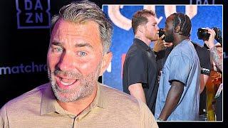 BAD FIGHT FOR CANELO - Why Eddie Hearn PICKS Crawford to UPSET Canelo!