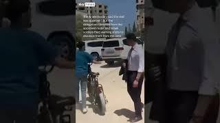 Israeli military fire warning shots near diplomats