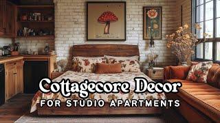 Studio Apartments & Cottagecore: How I’d Decorate a 333 sq ft Studio with a Cottagecore Aesthetic