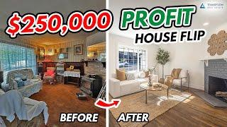 My Most Puzzling House Flip Yet | Before and After | $250,000 Profit