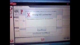 Wrong VCI connected! Help to identify the problem.