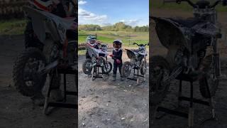 5yr old Shredding Mini Supercross Track  #dirtbikekidz