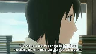 Shizune tells Lady Tsunade about Lord Kakashi's dilemma