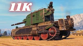 FV4005 Stage II 11K Damage 8 Kills & FV4005 - 12.8K Damage etc World of Tanks