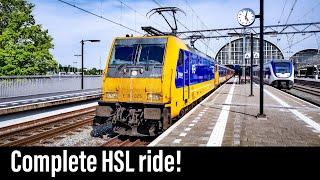 Train Cab Ride NL / HSL / Amsterdam - Breda - Amsterdam / TRAXX Intercity / June 2020