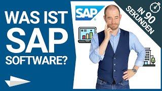 Was ist SAP (ERP) Software? - Erklärung in 90 Sekunden - Unterschiede, Vorteile