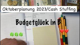 Oktober2023 Budget/Echte (und hohe) Einnahmen/Cash Stuffing/Schuldenupdate 