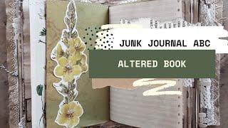  A - altered book [JUNK JOURNAL ABC] [GERMAN/ENGLISH INFOBOX BELOW]