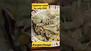 #japanesesalad#supercheapfor only $10(hkd)