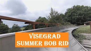 VISEGRAD SUMMER BOBSLEIGH | Visegrádi Bobpálya | Visegrád Toboggan Park | Hungary