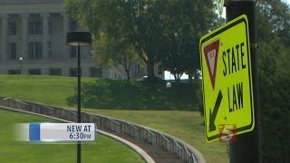 Pedestrians Have Trouble At Crosswalks Where Cars Should Stop By Law