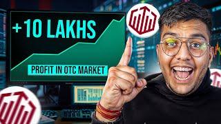 ₹10 Lakhs Live Profit in OTC Market - Quotex Trading | Trading Noah