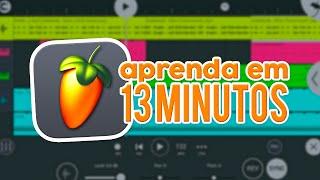 APRENDA A USAR O FL STUDIO MOBILE EM 13 MINUTOS!! *tutorial para iniciantes*