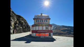 James Bond 007 Goldfinger Hotel Belvedere Furka Pass Swiss Lost Place for sale rare interior photos