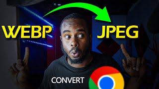 How to convert WebP to JPG image file