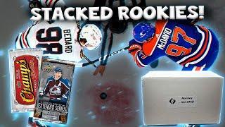 BEDARD & McDAVID PACKS! July Hit Box Hockey Cards Unboxing