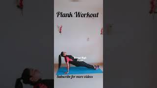Plank Workout | Fitness With Anjali  #shorts