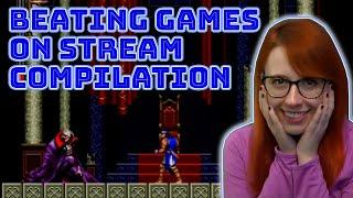 Erin Plays Stream Compilation: Reactions to Beating Games!