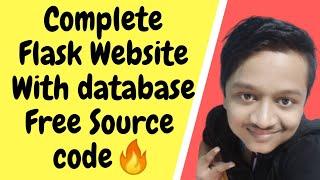 Flask Complete Website With Database by PythonEpoint Tutorial